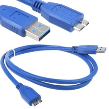 3ft USB 3.0 Power Charger Data Cable/Cord For Seagate External Hard Drive Disk picture