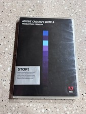Adobe Creative Suite 4 Production Premium for Mac w/ Serial CS4 -SEE DESCRIPTION picture