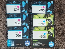 Genuine HP 902 902XL Ink Lot - 4 Magenta 2 Cyan XL - OEM HP picture