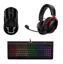 HP Hyper X Gaming Bundle Cloud 3 Mic, Haste Wireless Mouse, Alloy Core Keyboard picture