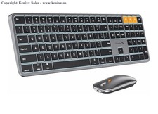 ProtoArc KM100-A Backlit Bluetooth Keyboard and Mouse Combo for Mac picture