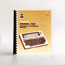 Radio Shack Tandy TRS-80 Model 100 Portable Computer Technical Reference Manual picture