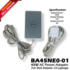 Lot x 5 New Dell OEM Adamo 13 BA45NE0-01 PA-1E AC Power Adapter 45W U939M W282J picture