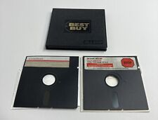 Vintage Best Buy Allsop 5.25” Floppy Disk Case Holder with 2 Floppy Disks picture