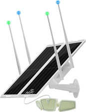 Solar Powered Outdoor Wifi Extender, 1200Mbps Dual Band 2.4Ghz & 5.8Ghz Repeater picture