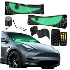 Devil Eyes Light for Cars – 13.8''x3.9'' LED Eyes for Car Windshield | Perfect  picture
