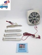 New HP Desktop PC External Air Cooling Fan,Ventilated Add-on Card Slot Cover Kit picture