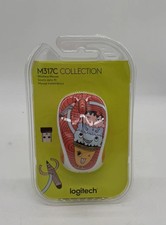 Logitech Wireless Mouse M317C Collection Ice Cream Cone 10m Range BRAND NEW picture