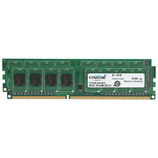 Crucial Kit 8GB (2x 4GB) 1600MHz DDR3L UDIMM PC3L-12800 1RX8 Desktop Memory RAM picture