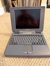 Vintage Sharp PC 3020 Notebook computer Sample one of a kind picture