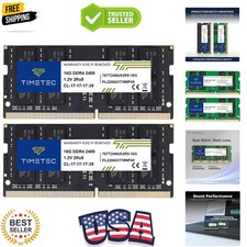 32GB KIT 2x16GB 2400MHz PC4-2400T PC4-19200 SODIMM Laptop RAM – 260-Pin 1.2V ... picture