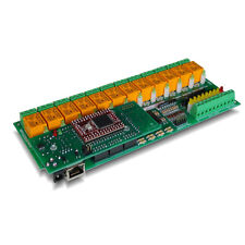 Internet/Ethernet 12 Channel Relay Module 16 A/D I/O Board - Web, TCP/IP, DAQ picture