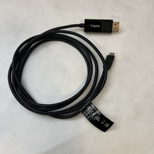 StarTech CDP2DP2MBD 6ft USB-C to DisplayPort 1.2 Cable 4K 60Hz picture