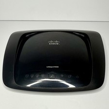 Cisco Linksys E1000 V2.1 Wireless-N WiFi Router Black Bundle w/ Power Adapter picture