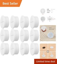 Durable 1-Inch Silicone Desk Grommets - Easy Install, Flexible Cable Covers picture