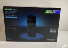 NETGEAR Nighthawk BE9200 Tri-Band WiFi 7 Router RS280S-1CCNAS, 320MHz, 6Gbps+ picture