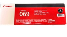 GENUINE - CANON 069 BLACK TONER CARTRIDGE - 5094C001 (AA) SEALED picture