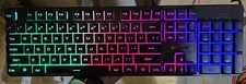 Redragon K521-R Netherbane Wired Illuminated Gaming Keyboard Black QWERTY picture