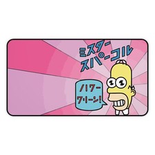 Homer Simpson Mr Sparkle Desk Mat Mouse Pad, Fun Office Decor, Gaming Non-Slip picture