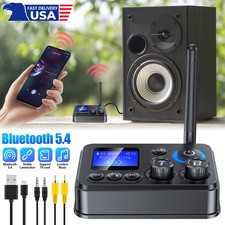 RX/TX Bluetooth 5.4 Transmitter Receiver 3.5mm AUX TV Home Stereo Audio Adapter_ picture