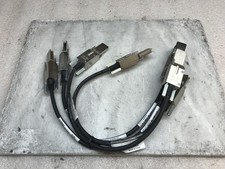 Lot of 4 Cisco Stack Cables STACK-T2-50CM V01 Stacking Cable picture