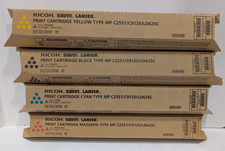Ricoh Genuine Toner Set MP C2551 - CMYK 841586 841503 841502 841501 picture