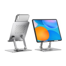 Metal 360°Adjustable Phone Tablet Stand Desk Holder Mount Cradle For iPhone iPad picture