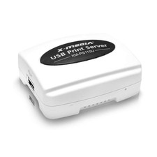 XM-PS110U 1-Port 10/100Mbps Fast Ethernet USB Print Server, USB 2.0 Port Netw... picture