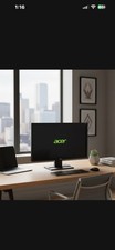 24 Inch Acer Monitor Office, Retail, Gaming, Computer Monitor, With Power Cord ￼ picture