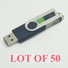 USB 2.0 Memory Stick Flash Thumb Drive 2GB Data Storage Dongle Swivel Pen Lot 50 picture