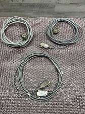 Lot of 3 AMP Cables 9 PIN Female to 9 Pin Female - 10 ft Length  picture