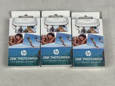 HP Sprocket 2x3 Premium Zink Sticky Back Photo Paper 3 Packs (60 Sheets) NEW picture