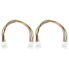 2 Pcs 20cm Floppy Disk Drive Power Cable 4-Pin to 4-Pin Power Cable Adapter f... picture