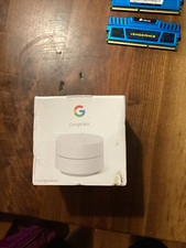 Google Wifi Wireless Mesh Wi‑Fi Router System, Google Wifi Model, White picture