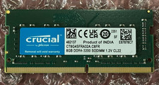 Crucial 8GB (1x8GB) DDR4-3200 260-Pin SO-DIMM CL22 RAM CT8G4SFRA32A.C8FR picture