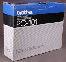 Genuine OEM Brother Black Fax Cartridge PC-101 new picture