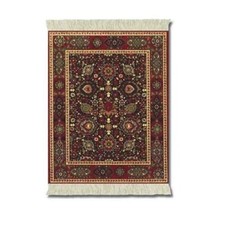 FiberLok Mouse Rug Rosette Palmette Replica Metropolitan Museum 7