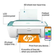 New HP 2952/2942 Wireless Printer-Copy-Scan+INK- AI Enabled picture