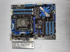 Motherboard For ASUS P7P55D DELUXE LGA 1156 P55 DDR3 VGA+DVI+ Tested picture