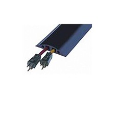CHECKERS RFD6-10 Cable Protector,2 Channels,Black,10 ft.L 5MKJ2 picture