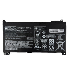 Genuine 48Wh RR03XL Battery For HP ProBook 430 440 450 455 470 G4 G5 851477-421 picture