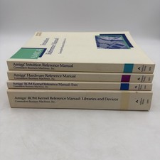 Commodore Amiga Reference Manual 4 Book Set ROM Kernel Hardware Intuition picture