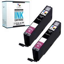 CMYi 2-Pack CLI-251XL Magenta Ink Cartridges for Canon PIXMA MG7520 MX920 MX922 picture