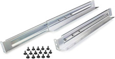 CyberPower 4POSTRAIL 4-Post Universal Rack Mount Rail Kit, Silver  picture