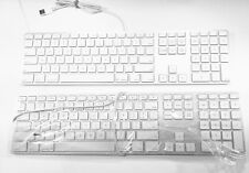 Genuine Apple A1243 Wired Keyboard - 60 DAY WARRANTY - Flat Ship $11.00 picture