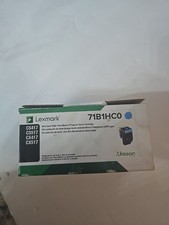 Lexmark 71b1hc0 One Cyan High Yield Return Program Toner Cartridge picture