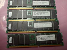 Generic 4GB 1Rx4 PC2-3200R-333 (128x4)  ECC MEMORY (Match set 4) Samsung chips picture