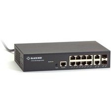 Black Box Gigabit Managed Ethernet Switch - 10-Ports picture