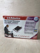 US Robotics USR3056 56K PC Card Winmodem w/ XJACK Connector Internet Access NEW picture