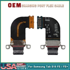 Original USB Charging Port Connector Flex Cable To Samsung Galaxy Tab S10 FE/FE+ picture